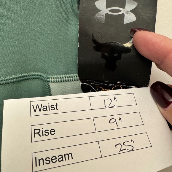 Under Armour Project Rock Ankle Leggings - Picture 14 of 14